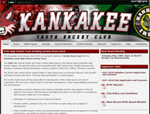 Tablet Screenshot of kankakeecoyotes.com